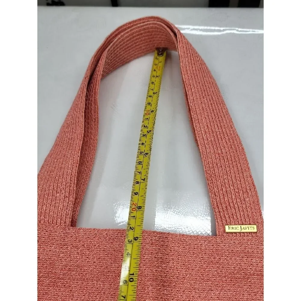 Eric Javits Straw Tote Bag - Pink